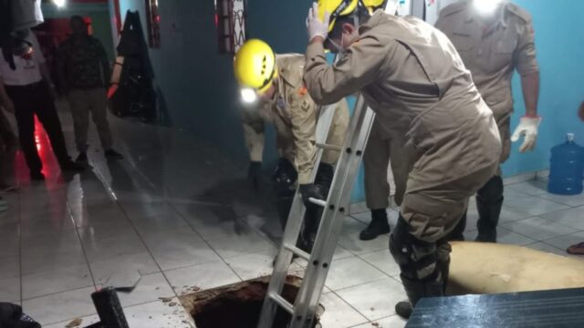 Bombeiros Militares resgatam com sucesso criança que caiu em cisterna em Itaberaí