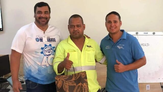 Dirigentes do Sindicato Metabase participam de reunião mensal da Cipamin na empresa Mosaic