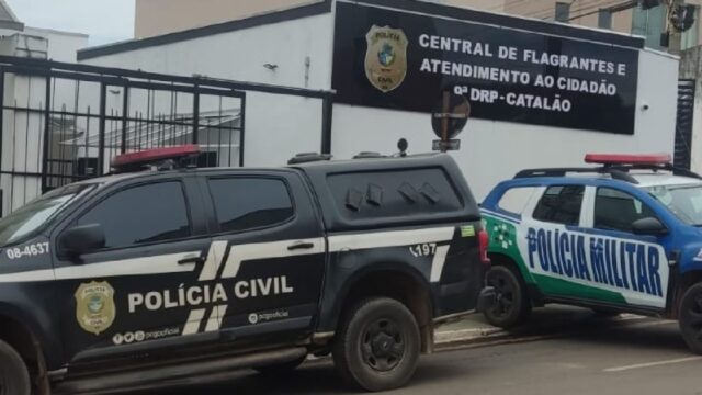 Ação integrada entre Polícias Civil e Militar resulta na prisão em flagrante de suspeito de homicídio ocorrido na zona rural de Catalão
