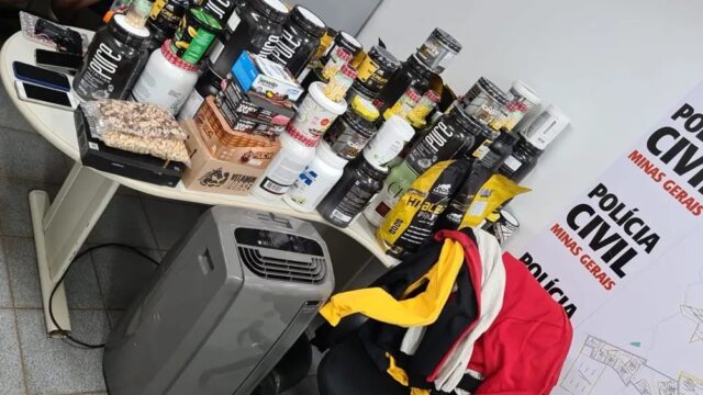 Trio furta R$ 200 mil em suplementos, oferece produtos para a vítima e acaba preso em Uberlândia