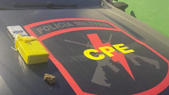 CPE prende suspeito por tráfico de drogas no bairro Pontal Norte, em Catalão