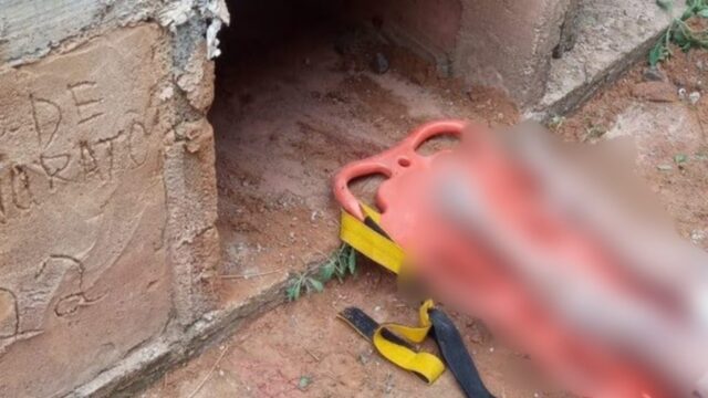 Mulher é enterrada viva, pede socorro e é resgatada de túmulo em Minas Gerais