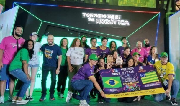 BrainMachine, a equipe de robótica de Catalão, celebra recorde e se destaca em torneio em BH