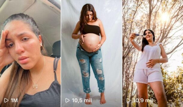 VÍDEO: Com mais de 1 milhão de visualizações nas redes sociais, catalana se emociona ao falar da gravidez