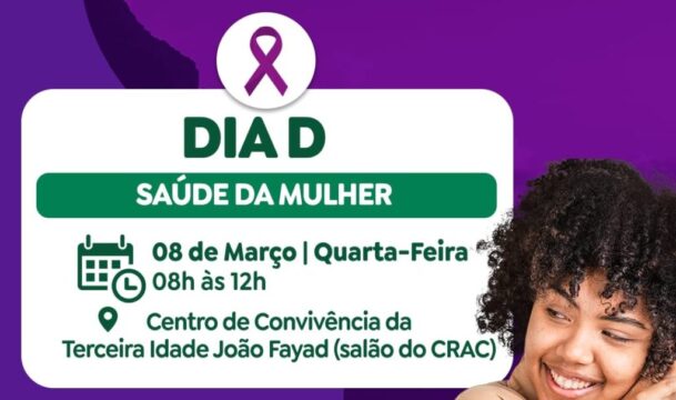 Saúde de Catalão comemora Dia Internacional da Mulher com atividades especiais