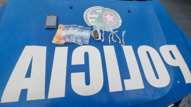Em Três Ranchos, uma pessoa é presa pela Polícia por tráfico de drogas