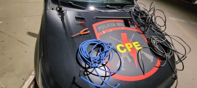 CPE prende homem por furto a comércio, dano material e posse de entorpecente, em Catalão