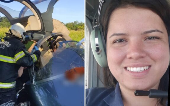 Irmã de piloto, passageira morre após acidente com avião em Goiânia, diz hospital