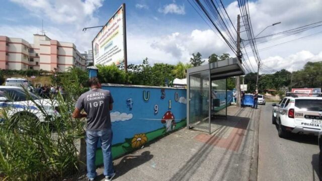 Quatro crianças são mortas em ataque a creche em Blumenau; homem foi preso