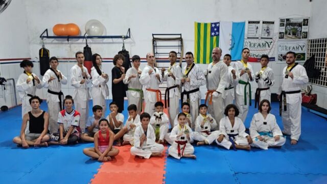 Equipe EFAM na modalidade Taekwondo, consegui segunda colocação geral no estado de Goiás, na seletiva pro Super Campeonato Brasileiro 2023
