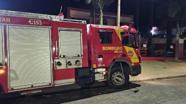 Climatizador causa incêndio em estabelecimento comercial de Catalão