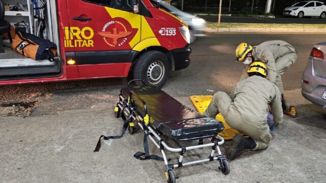 Atropelamento: motociclista foge após acidente em avenida de Catalão