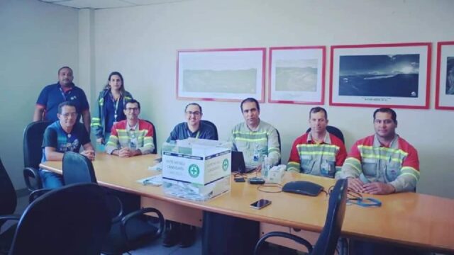 Diretoria do Metabase participa da apuração da eleições da CIPA 2023/2024 na empresa Cmoc