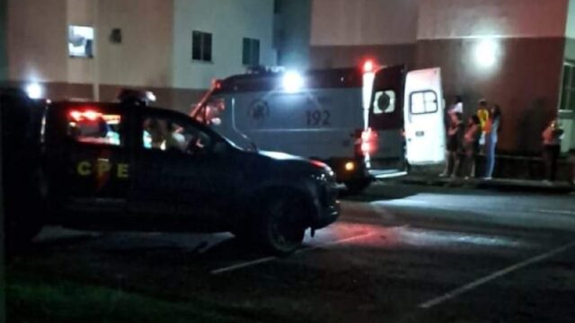 Jovem é baleado e pula de segundo andar para escapar dos disparos em Caldas Novas