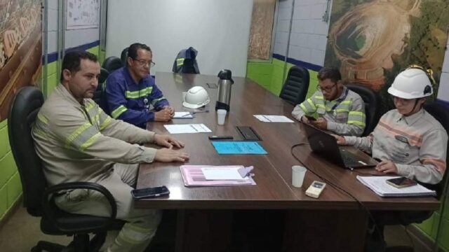 Diretoria do Sindicato Metabase participam de reunião da Cipamin na Mina Boa Vista e Nióbio Cmoc