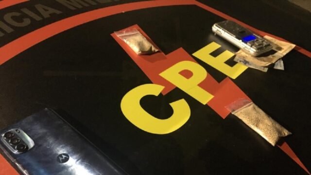 CPE prende suspeito por tráfico de drogas no bairro das Américas, em Catalão