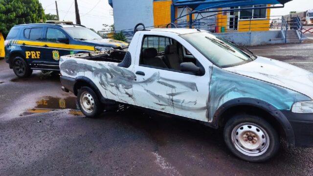 Veículo furtado em Catalão é abandonado na BR050 e suspeitos tomam de assalto uma moto