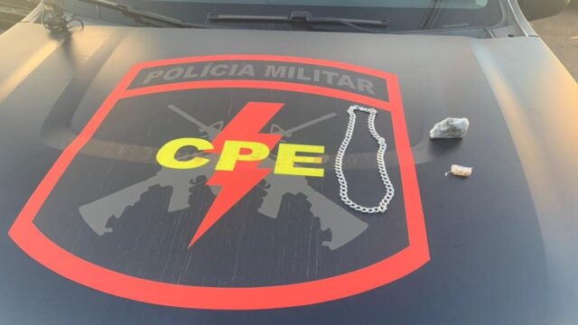 CPE prende jovem de 21 anos por suspeita de crime de tráfico de drogas em Catalão