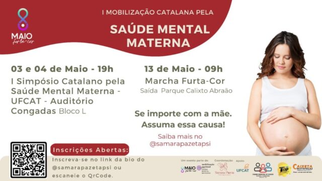 I Mobilização Catalana pela Saúde Mental Materna acontece em Catalão