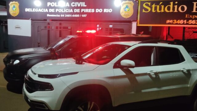 Veículo roubado/furtado em Brasília é recuperado em Pires do Rio