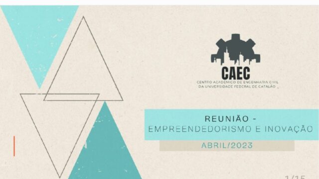 Inscrições abertas para evento de empreendedorismo e inovação na engenharia na UFCAT