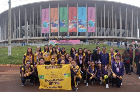 Referência no Brasil, equipe de robótica de Catalão, BrainMachine, se destaca em torneio em Brasília