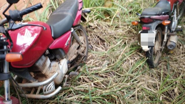 Polícia recupera moto roubada após troca de tiros com suspeito em Catalão