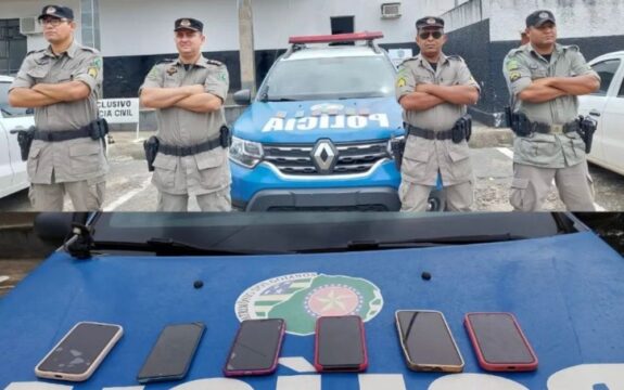 Violência doméstica acaba em prisão por furto após subtração de celulares em festival de Caldas Novas