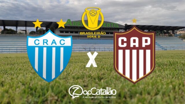 Estreando em casa, Crac líder do Grupo G, enfrenta a Patrocinense pela segunda rodada da Série D