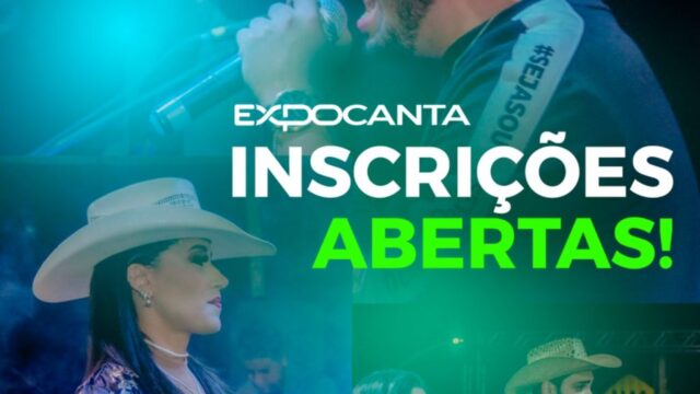 Último dia para se inscrever no Expo Canta; veja como participar