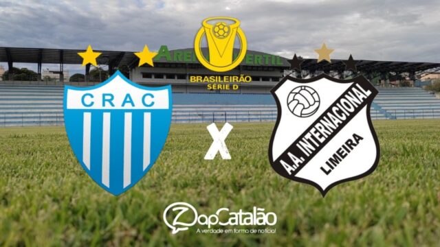 No duelo de 'Leões', Crac enfrenta a Inter de Limeira na busca pela reabilitação na Série D