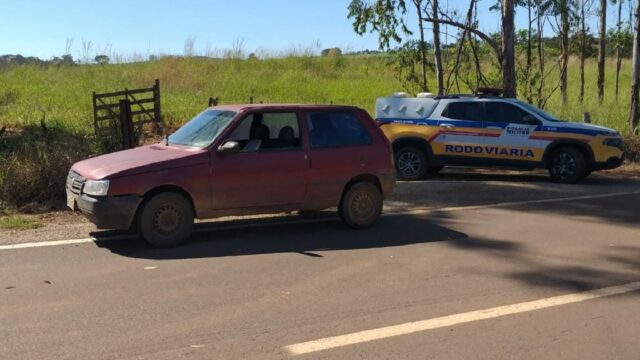 Polícia Rodoviária prende homem por adulteração de sinal identificador de veículo em Abadia dos Dourados