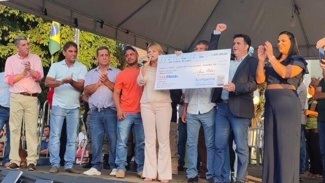Deputada federal Flávia Morais destina R$ 1 milhão para Goiandira