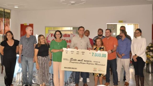 Nova Aurora lança o Programa Cheque Reforma Municipal para melhorar a qualidade de vida da população