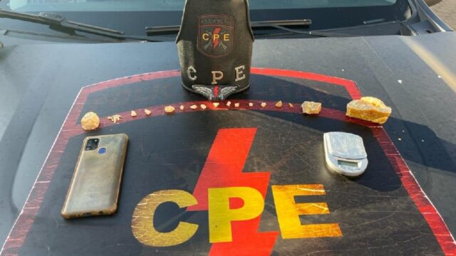Tráfico de drogas: Homem é detido na Vila Souza em Ipameri após ação da CPE