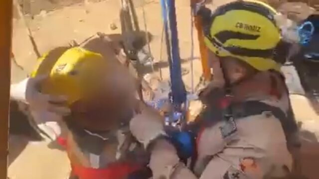 Homem é resgatado em cisterna de aproximadamente 10 metros de profundidade, em Luziânia