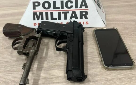Criminosos roubam moto e carro, são perseguidos e dupla acaba presa em Uberlândia; outros dois são procurados