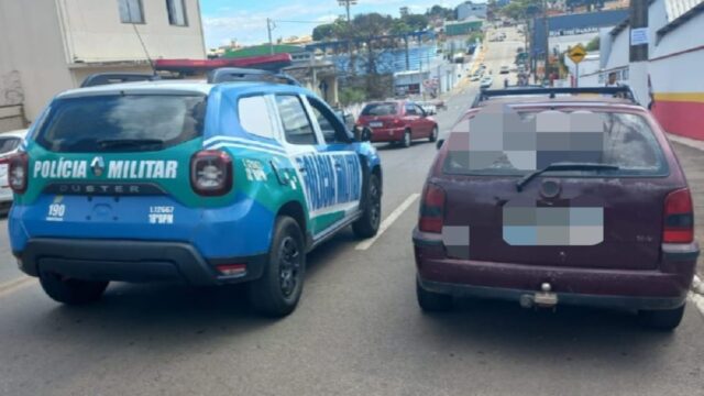 Polícia Militar recupera veículo roubado em Catalão