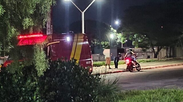 Motociclista fica ferido após acidente durante manobra perigosa em Catalão