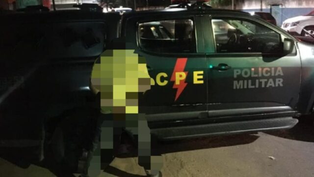 Homem com mandado de prisão pelo crime de estupro de vulnerável é preso pela CPE, em Caldas Novas