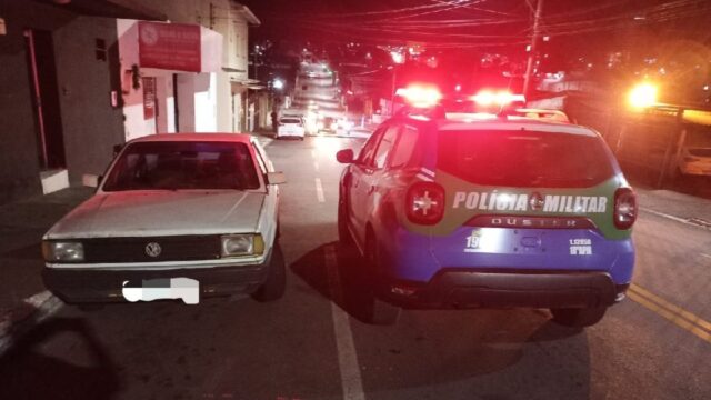Polícia Militar recupera veículo furtado em ação rápida no centro de Catalão