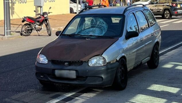 Idosa morre atropelada por carro no Bairro Santa Marta em Uberaba