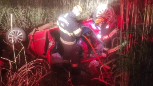 Grave acidente na BR-080 em Águas Lindas deixa uma vítima fatal