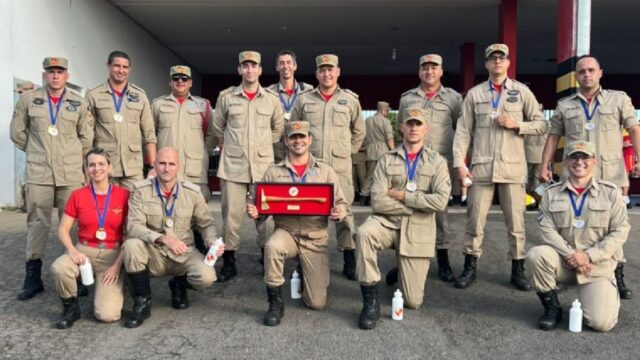 Equipe do 10º BBM de Catalão é campeã do 1° Desafio Físico e Operacional do 7° CRBM do CBMGO