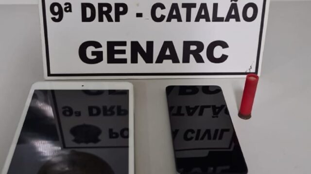 Polícia Civil prende suspeito por posse ilegal de munição e por receptação em Catalão