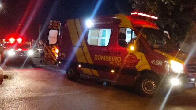 Motociclista fica ferido em acidente na Vila Mutirão, em Catalão
