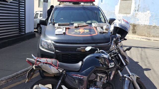 Suspeito é preso com grande quantidade de drogas em Catalão: mototaxista utilizava profissão para facilitar entregas