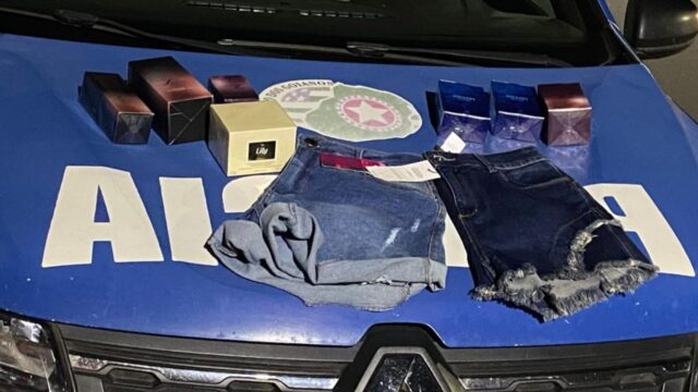 Suspeito de furtar loja é preso em flagrante no centro de Catalão