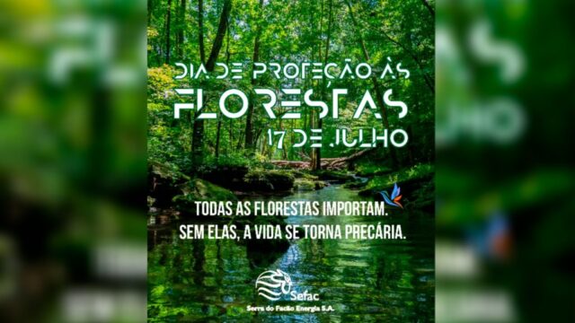 SEFAC: Mais do que nunca as florestas precisam da nossa proteção