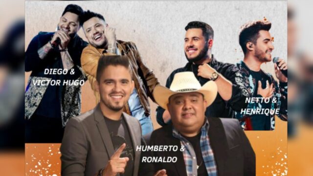 8ª Ouvidor Rodeio Show Festa terá shows de Humberto e Ronaldo, Diego e Victor Hugo é Netto e Henrique